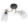 Chandelier 1188/2 E27 40W gold-black 48x15x24 cm Bayerlux