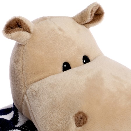 Soft toy "Hippo: in vest", 20 cm-3