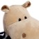 Soft toy "Hippo: in vest", 20 cm