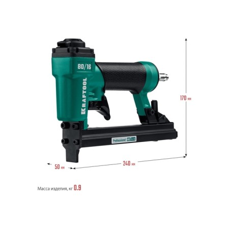 Stapler Kraftool, pneumatic, for brackets type 80 6-16 mm-1