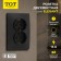 Two -seat Tot Elegant, 16 a, hidden, with salary, black