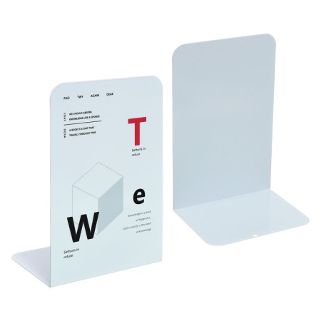 Book stands "Geometry", 2 pieces, blue