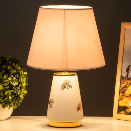 E14 table lamp E14 40W white-gold 24x24x36 cm Risalux-2
