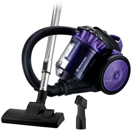 Vacuum cleaner Brayer 4206br, 2200/400 watts, dry cleaning, 3 l, purple-11