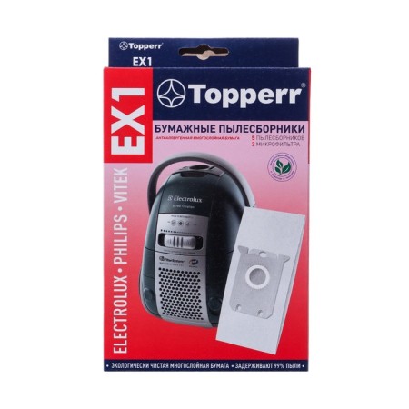 Topperr ex 1 paper vacuum cleaner vacuum cleaner-1