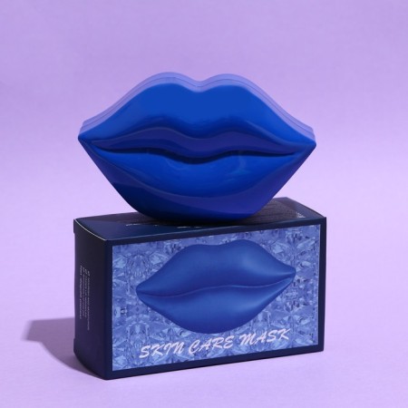 Lip patches with blueberry extract, set 20 pcs-3