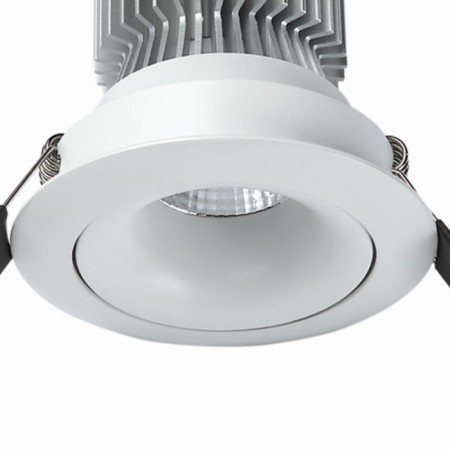 The built -in lamp Mantra Formentera, Led, 7W, 610lm, 3000k, 70 mm, Matte White Color-1