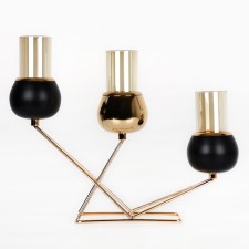 Summary Metal, Matilda glass for 3 candles 34 x 8 x 29 cm