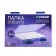 A4 document folder, with blue latches, 230 x 305 x 40 mm, transparent case