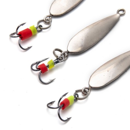 Vertical "Yaman" leaflet with a tee, size 25 mm, 2.2 g, color nickel-1