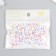 Beads for creativity plastic "Alphabet in Russian" White set 20 grams 0.5x0.5 cm