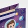 Gift package laminated, packaging, “you are just space”, rainbow holography, ml 23 x 27 x 11.5 cm