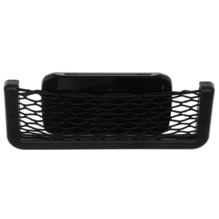 Pocket-net under the Torso phone, on adhesive tape, 14.5 x 8 cm, black-2
