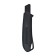 Chancellery knife 18 mm, black + black blade 1 piece