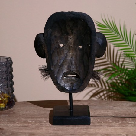 Harry mask on a stand, Albezia 45 cm-1
