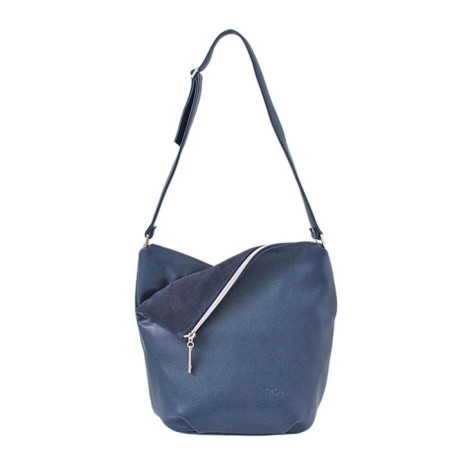 Bag bag claims, lightning department, blue color 25x15x27cm