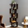 Corner rack 380x380x1563 cm, wenge