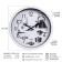 Wall clock, series: kitchen, "kitchen appliances", smooth move, D-20 cm