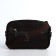 Male bag over the shoulder, artificial leather, brown color
