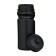Bicycle bottle, 550 ml, with a drinker, 20.3 x 6.8 x 6.8 cm, black