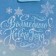 Laminated vertical “Frosty shine”, 12 x 15 x 5.5 cm, New Year