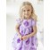 Dress "Flora", height 98 cm, lilac color