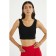 Top female Eliseeva Olesya, size 42, black color