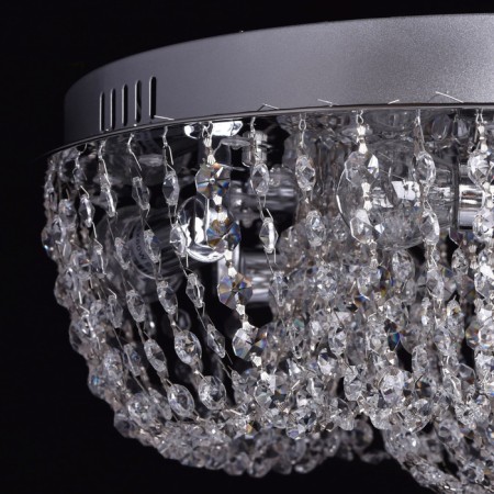 Isolde chandelier 6x60W E14 chrome 50x50x23cm-2
