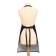 Apron Ethel "Granny Fire" 60x70 cm, 100% cotton, reps 210 g/m2