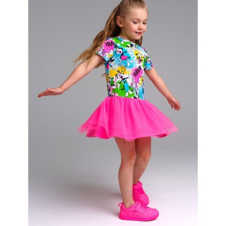 Dress for girl PlayTode, height 110 cm-2