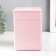 Piggy bank Plastic "safe. Layer" code castle, sound aa pink 13x12x19 cm