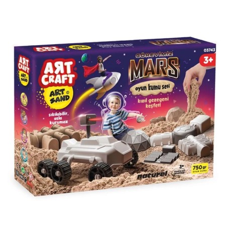 Set of kinetic sand Art Sand "Mission to Mars", 750