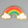 Set of disposable plates "Rainbow" 6 pieces