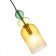 STL LUCE Sus. SL2000.213.01. GEA. 1x40 W, E14, 11x11x40 cm, golden color