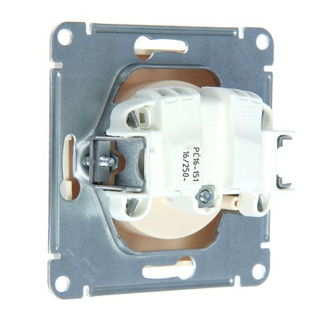 The socket "W59" Sche RS16-151-2-86, single, hidden, without salary, color lp.-1