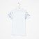 Polo T -shirt for a boy, white color/print mix, height 110 cm