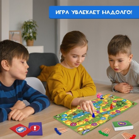 Board Game "Tsar-Spic", 2-4 players, 10+-3