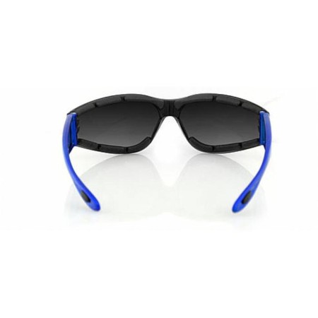 Moto glasses Shield 2, blue, smoky lenses-4