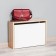 Ultra shoe Vertical, 532 × 170 × 374 mm, 1 section, sonoma oak color / white embossing