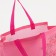 Household bag without lightning, pink color