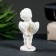 Figure "Angel with a bear stands" gilding, 9x4x3cm
