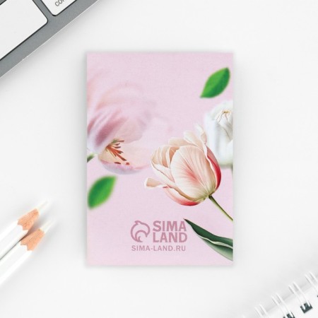 Gift set: notebook, pencils (2 pcs) and icon "March 8"-6