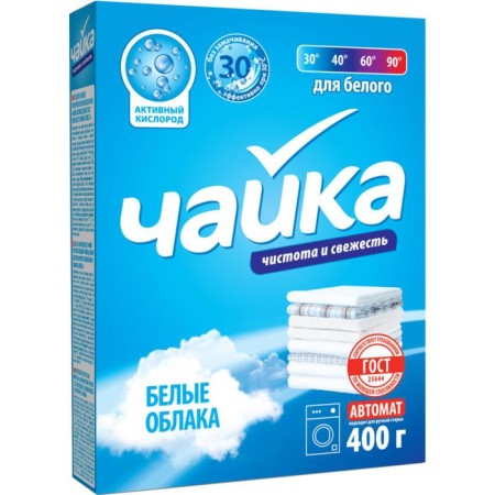 Easis for washing Seagull "White Clouds": for white linen machine, 400 g