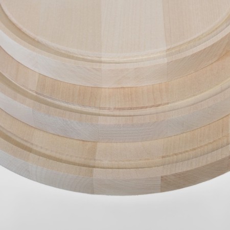 A set of cutting boards from birch on a stand, 3 pcs, 20x20, 24x24 and 28x28 cm-5