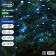 Garland "thread" 10 m dew, silver thread, 100 led, blue glow, 2 modes, solar battery