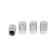 Cap for Torso valve, chrome, set 4 pcs