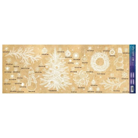 Vinyl stickers on the windows "Fairy Tale", reusable, 70 x 25 cm, New Year-3