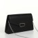 Female bag on a magnet, black color