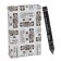 Whole pencil 10.5 mm Koh-I-Noor 8971 2B, thickened, l = 115 mm