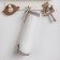 The side in the crib, size 31x180 cm, beige color